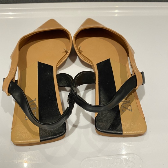 Open heeled Zara flats size 6 - Picture 4 of 4